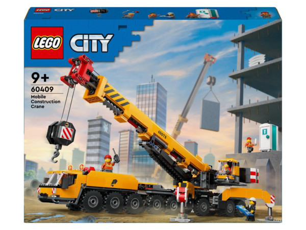 Lego stavebnice Žlutý stavební jeřáb