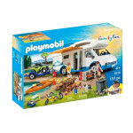 Stavebnice playmobil familyfun 9318 výlet kempingovým autem, sada