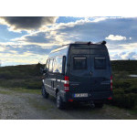 Rozšíření karoserie pro VW Crafter 1 / Mercedes Sprinter 2 od 2006 - poloha: vlevo