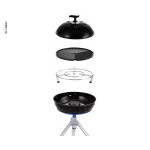 Plynový gril Grillogas Chef 40 BBQ/Dome, 50mbar