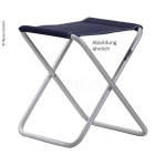 Skládací stolička STOOL XL, modrá