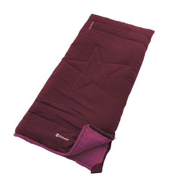 Spací pytel OUTWELL Champ Kids Deep Red, 150 x 70 cm, 900 g