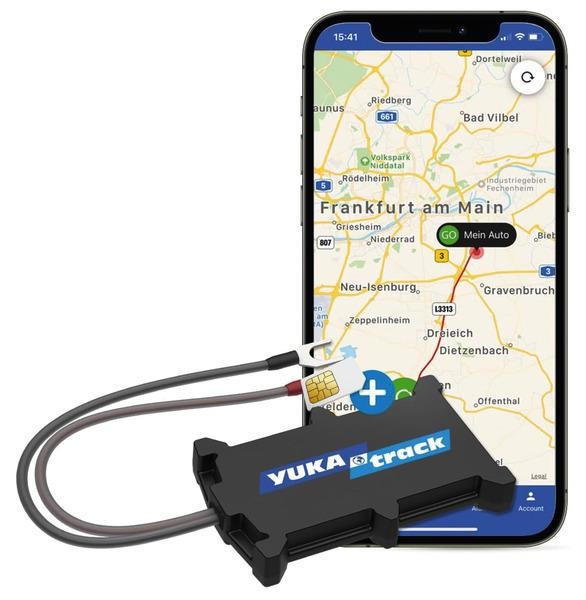 GPS tracker YUKAtrack easyWire, vč. SIM karty, 2G