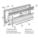 Pružinový motor rolety na okna Dometic S3/S4 šířky od 900 mm