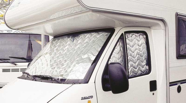 Vnitřní termoclona Isoflex 3dílná sada pro okna kabiny řidiče Fiat Ducato (1991-1994)