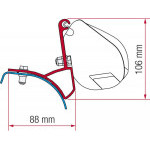 Adaptér na uchycení markýzy Fiamma F35pro na stěnu Renault Trafic/Opel Vivaro/Nissan Primastar L1/L2/H1 (2001-2014)