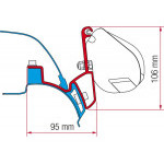 Adaptér Fiamma F35 pro VW T5/T6 California, originální boční rail