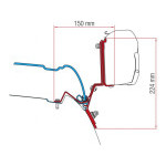 Adaptér na uchycení markýzy Fiamma F45S délky 260 cm a F35pro délky 270 cm na stěnu Mercedes V-Class Marco Polo L2/H1 (2014-)