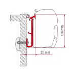 Adaptér na uchycení markýzy Fiamma F45 na stěnu karavanu