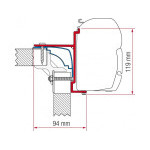 Adaptér na uchycení markýzy Fiamma F45 a F70 do délky 400 cm na stěnu Laika Ecovip/Bürstner/Hobby