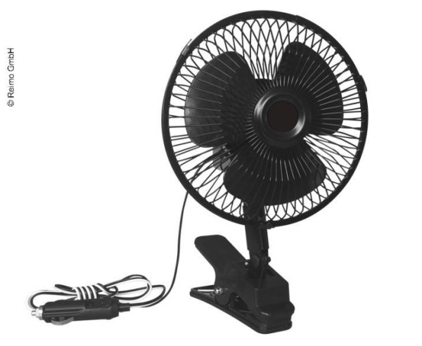 12V ventilátor do zásuvky zapalovače s upevněním svorkou