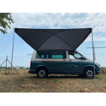 Sluneční střecha/awning k dodávce REIMO TENT MAURITIUS PREMIUM, 300 cm, antracit