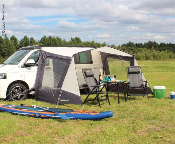 Sluneční střecha/awning Outdoor Revolution Tech-Line, montážní výška 220-255 cm