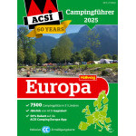 Průvodce ACSI Camping Guide Europe 2025