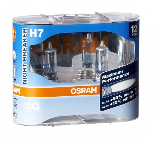 Žárovka 12V H7 55W Px26d OSRAM NIGHTBreaker-DUO