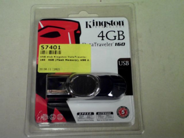 USB disk Kingston DataTraveler 160, 4GB