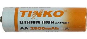 Baterie TINKO AA, 1,5V lithiová