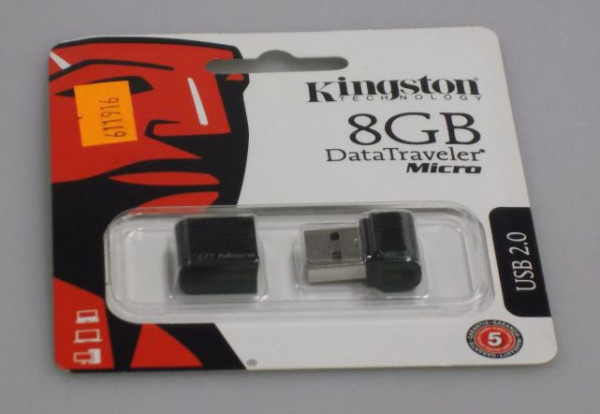 USB disk Kingston DataTraveler Micro 8GB