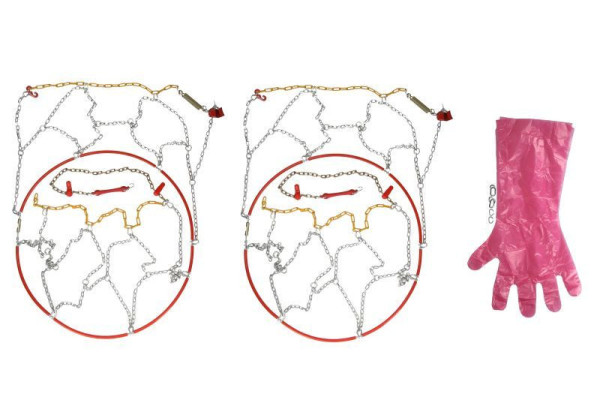 Řetězy sněhové 185/65x15, 185/70x15, 195/55x16, 195/60x15, 195/65x15, 195/70x14, 205/45x17, 205/50x16, 215/35x18, 215/40x17, 215/45x16, 215/50x15, 225/50x15