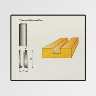 Fréza tvarová do dřeva 6x19mm