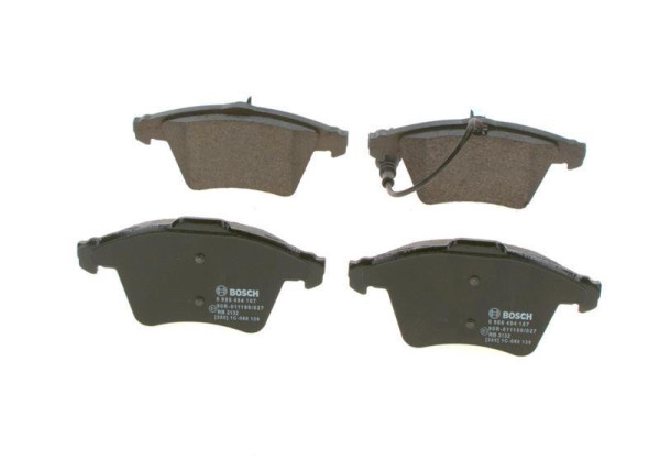 SET OF BRAKING PADS