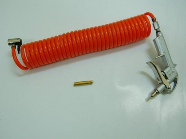 Pistole ofukovací s hadicí s připojením na ventilek
