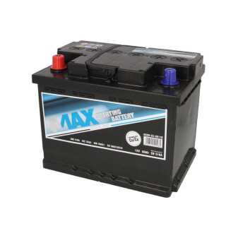 BATTERY 4MAX 12V/60Ah 450A LEFT  242*175*190