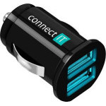 Connect IT CI-176 nabíječka do auta 2 x USB