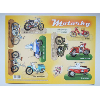 Vystřihovánky IV - Motorky