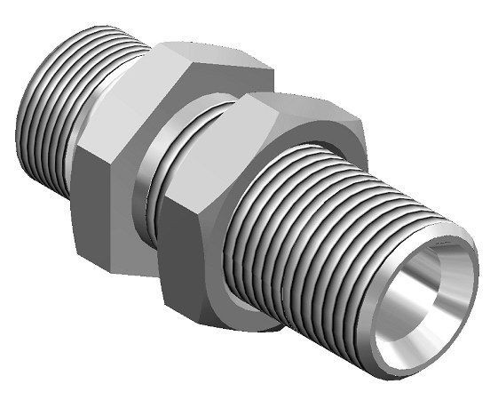 Šroubení pruchodové 1/2" hydraulika