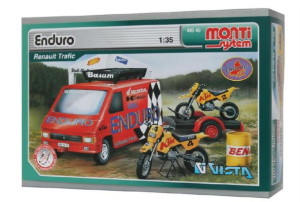 Model skládačka Renault Trafic Enduro