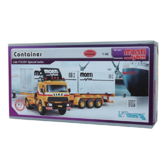 Model skládačka LIAZ kontajner / Container LIAZ 1:48