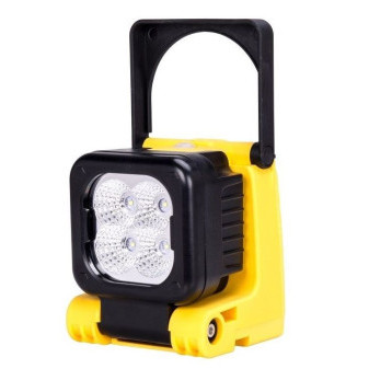 Lampa pracovní 4 LED 3W s akumulátorem 6000AH 3,7V 12/24V s USB