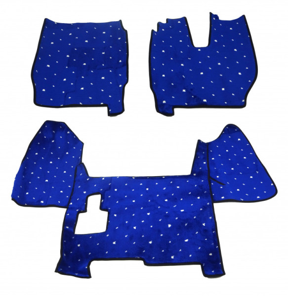 Koberce textilní IVECO, STRALIS 450, 2009, modré, kompletní kabina
