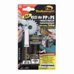 Lepidlo gelové PP, PE a PTFE TECHNICQLL 4g+4ml