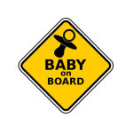 Magnet "dítě v autě" baby on board