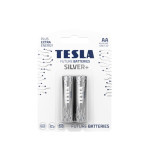 Baterie AA SILVER 1,5V alkalická TESLA - balení 2 kusů