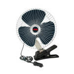 Ventilátor 24V kovový 8" s klipsem