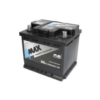 Autobaterie 12V/50 Ah 4MAX