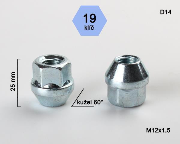 5ks matic - M12x1,5 kužel