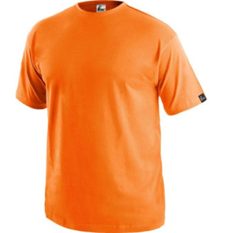 Tričko CXS-DANIEL,100% bavlna, oranžové, vel. 2XL, CANIS