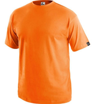 Tričko CXS-DANIEL,100% bavlna, oranžové, vel. 3XL, CANIS