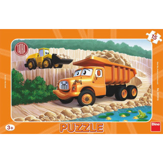 Hračka puzzle Tatra 15 dílků deskové