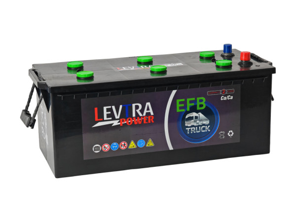 Autobaterie LEVTRA EFB 12V/185Ah 1150A start-stop