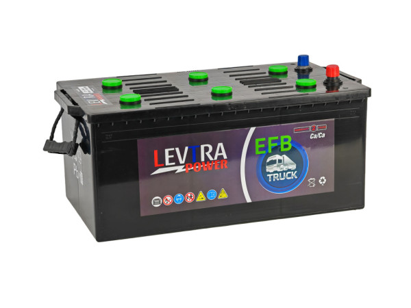 Autobaterie LEVTRA EFB 12V/240Ah 1400A start-stop