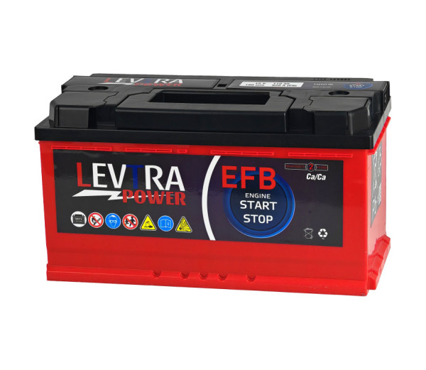 Autobaterie LEVTRA EFB 12V/110 Ah 850A start-stop