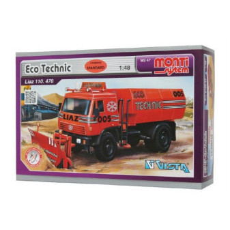 Model skládačka LIAZ Eco Technic LIAZ,KAROSA 1:48