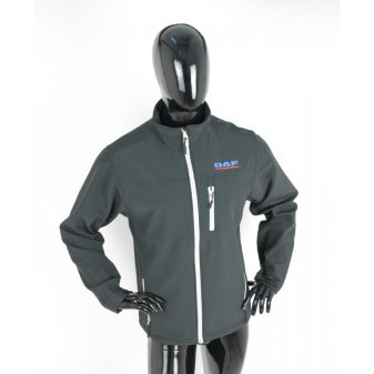 Bunda softshell DAF černá M