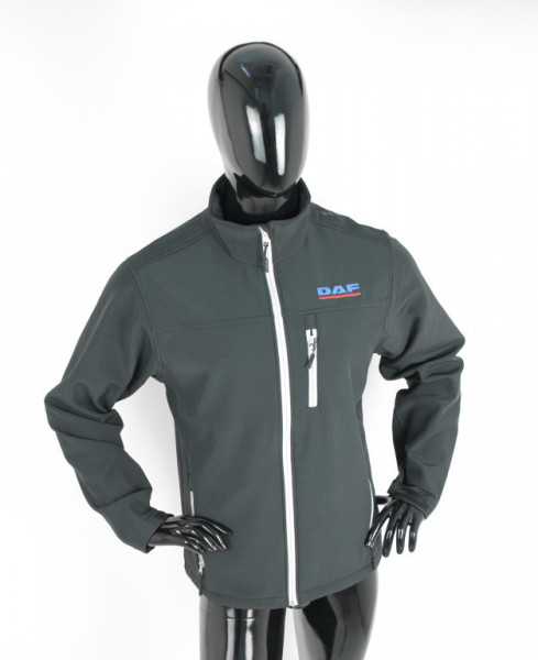 Bunda softshell DAF černá M