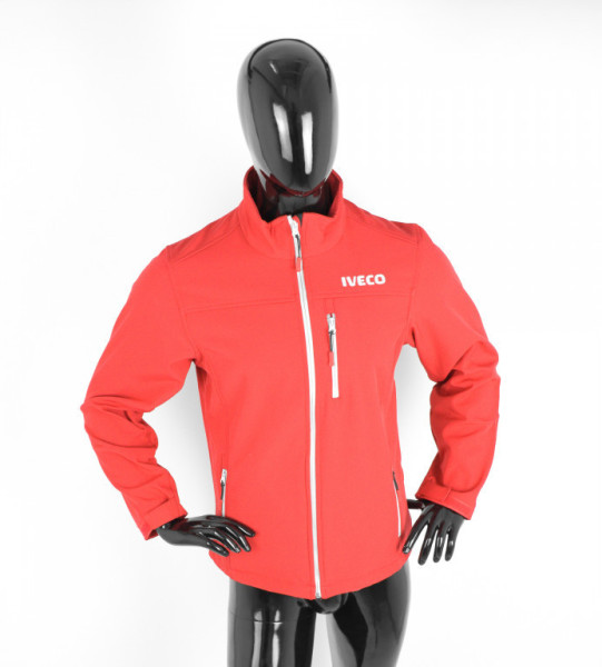 Bunda softshell IVECO červená 3XL